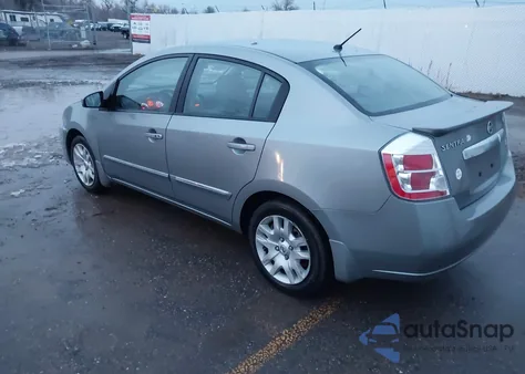 2012 Nissan Sentra 2.0 S from USA, damaged, VIN 3N1AB6AP2CL759997
